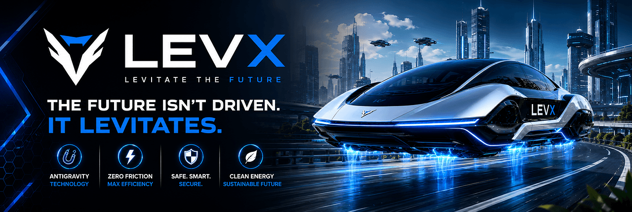 Levitation Antigravity Vehicles Banner