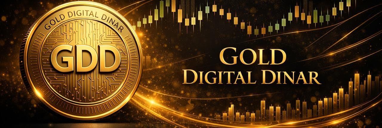 Gold Digital Dinar Banner