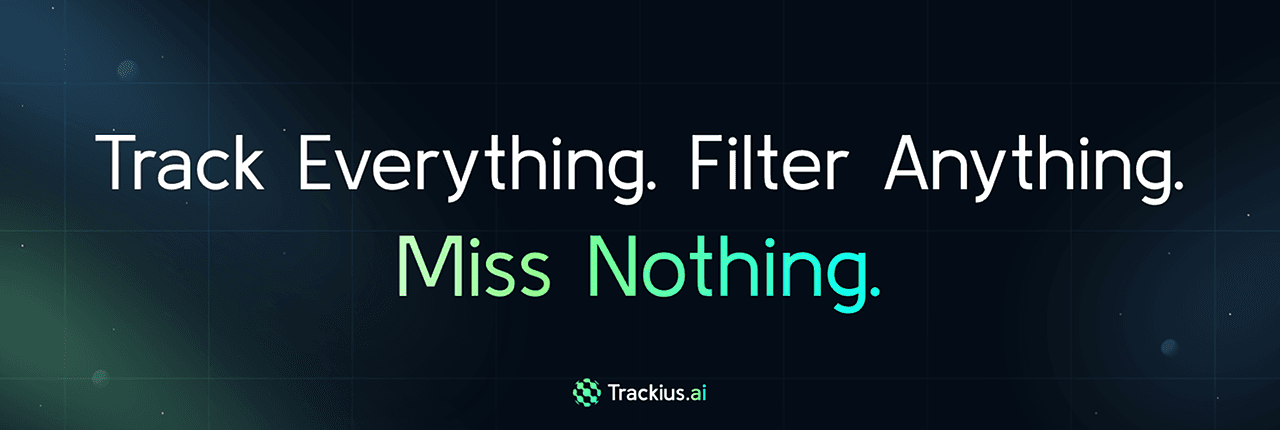 Trackius.ai Banner