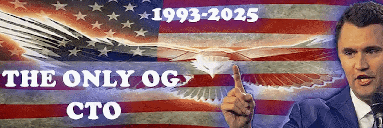 Charlie Kirk Banner