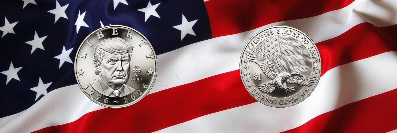 $1 Trump Coin Banner