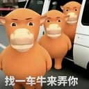 找一车牛来弄你