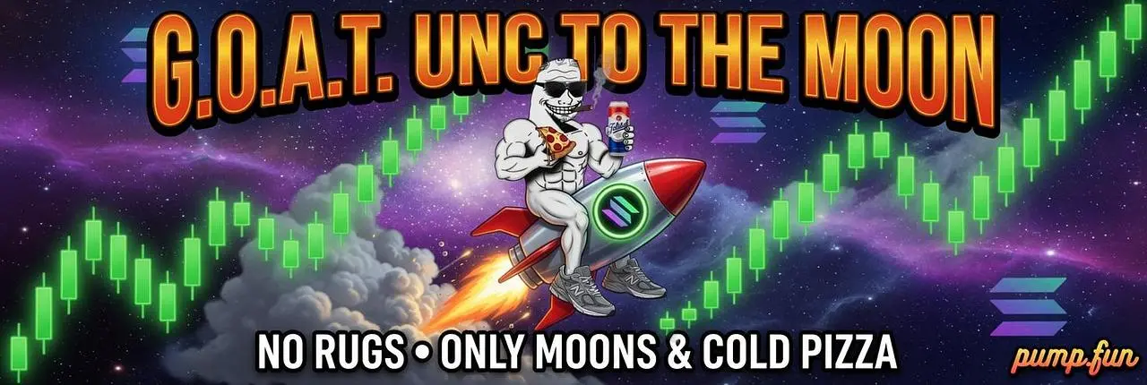 G.O.A.T. UNC Banner