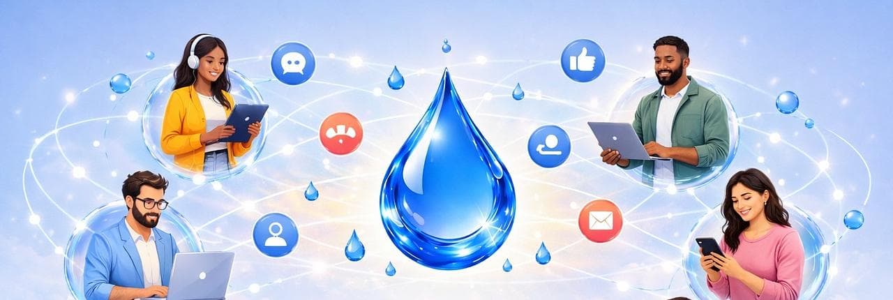 Drop Social Banner