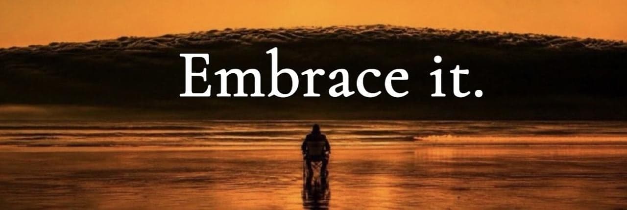 Embrace The Wave Banner