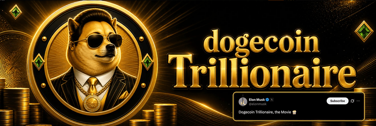 Dogecoin Trillionaire Banner