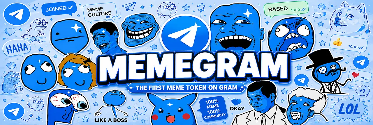 First meme Gram Banner