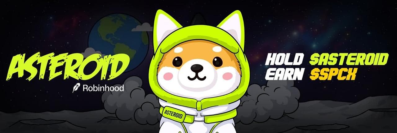 Asteroid Shiba Banner