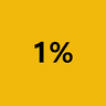 1%