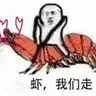 虾我们走