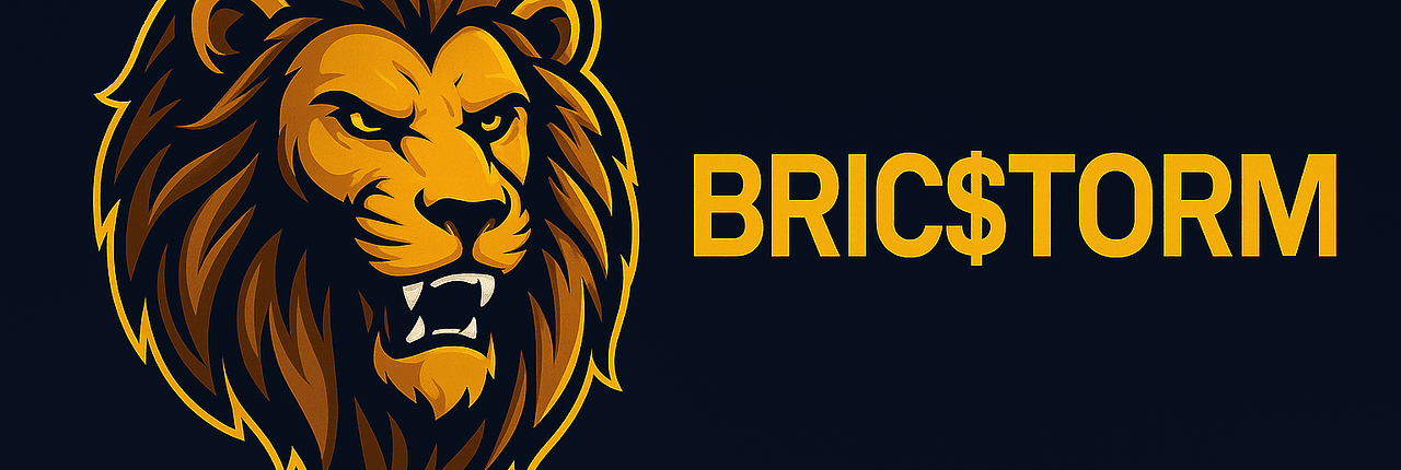 BRIC$TORM Banner