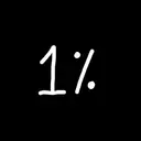 1%