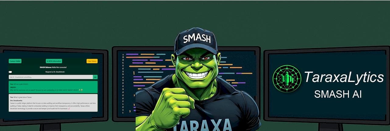 Taraxa Hulk Smash Banner