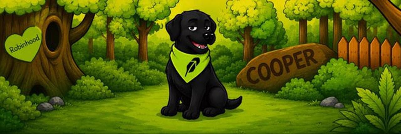 Robinhood Dog Banner