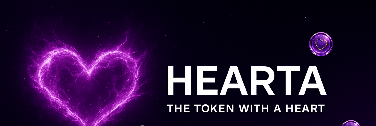 HEARTA TOKEN Banner