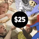 $25
