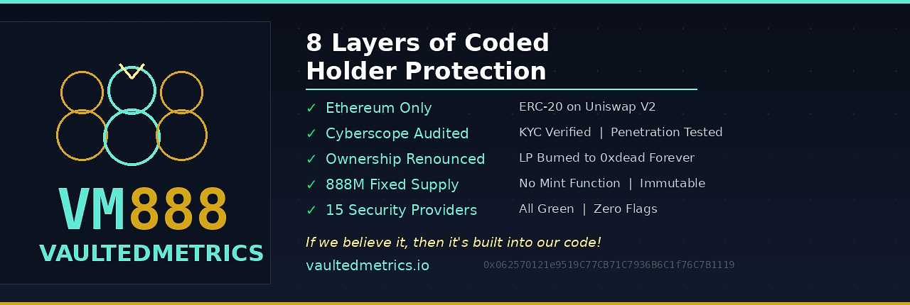 VaultedMetrics Banner