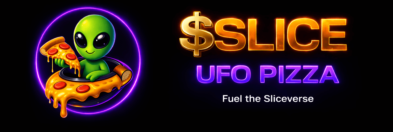 UFO PIZZA Banner