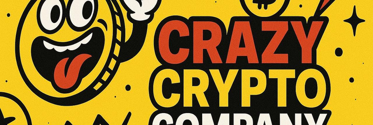 Crazy Crypto Company Banner