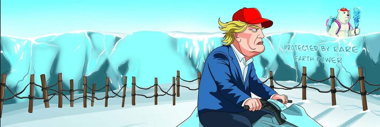 Greenland Rare Bear Banner