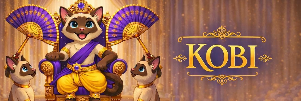 Kobi The Cat Banner