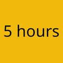 5 hours