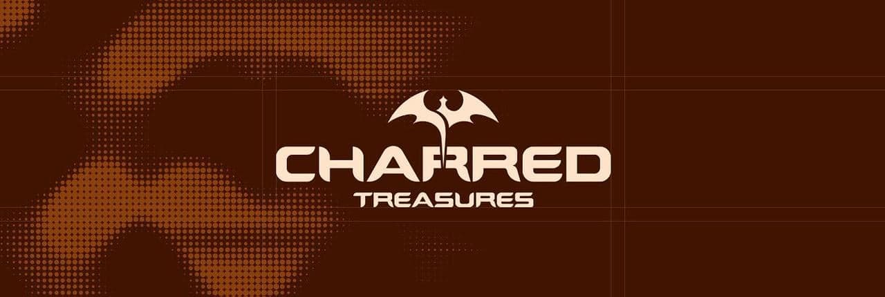 Charred Treasures Banner