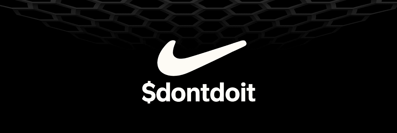 Just Dont Do It Banner