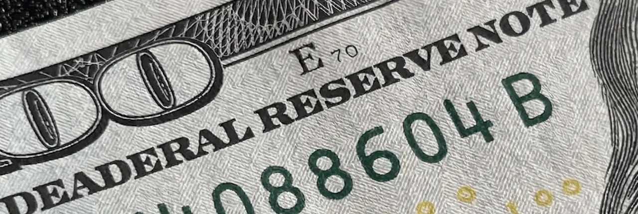 Deaderal Reserve Note Banner