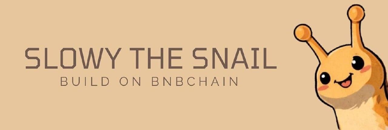 SLOWY THE SNAIL Banner