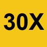 30X