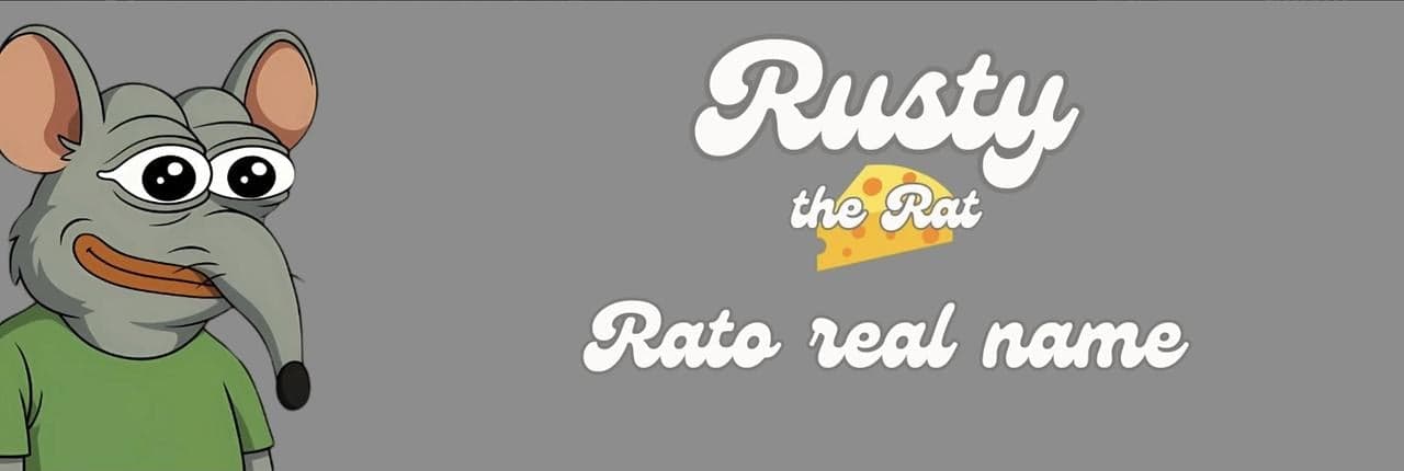 Rusty the Rat Banner