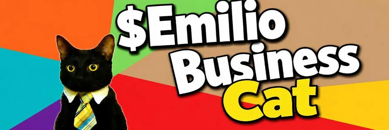 Business Cat Banner