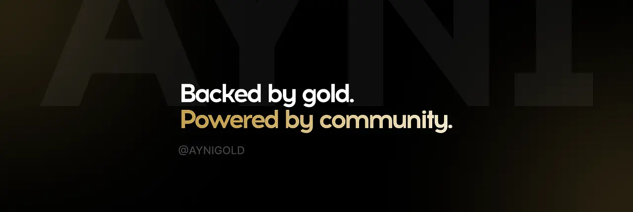 Ayni Gold Banner
