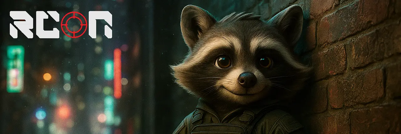 RECON RACCOON Banner