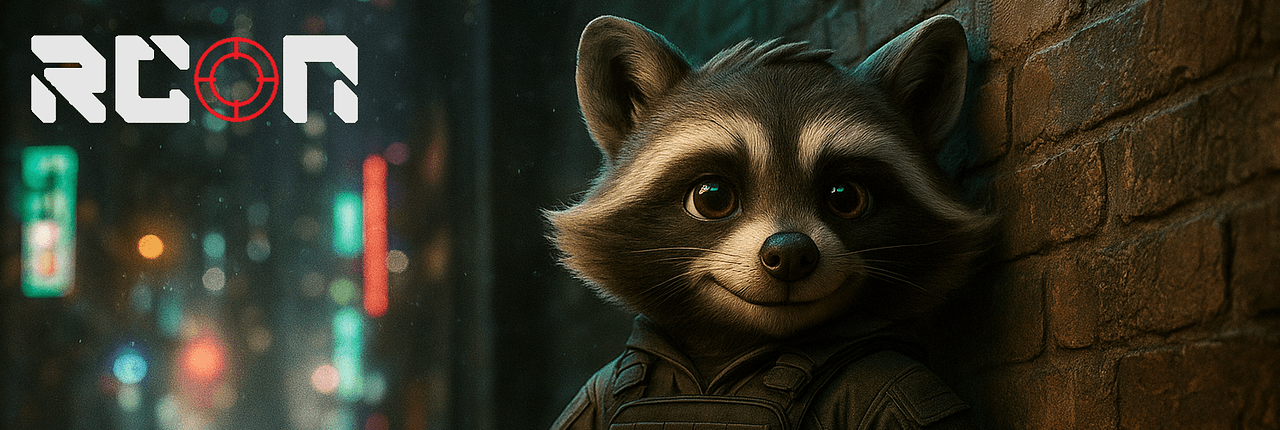 RECON RACCOON Banner