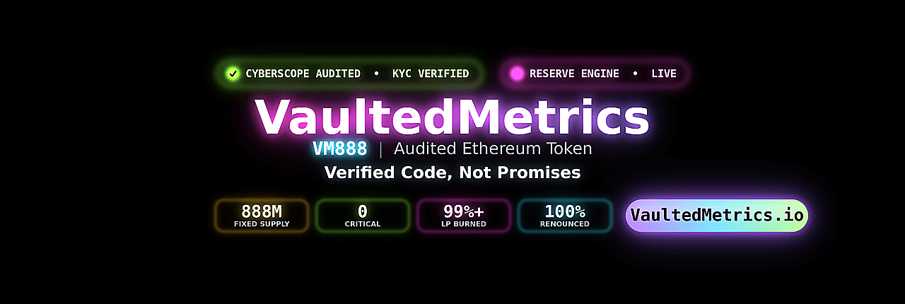 VaultedMetrics Banner