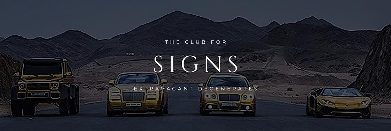 There Will Be Signs Banner
