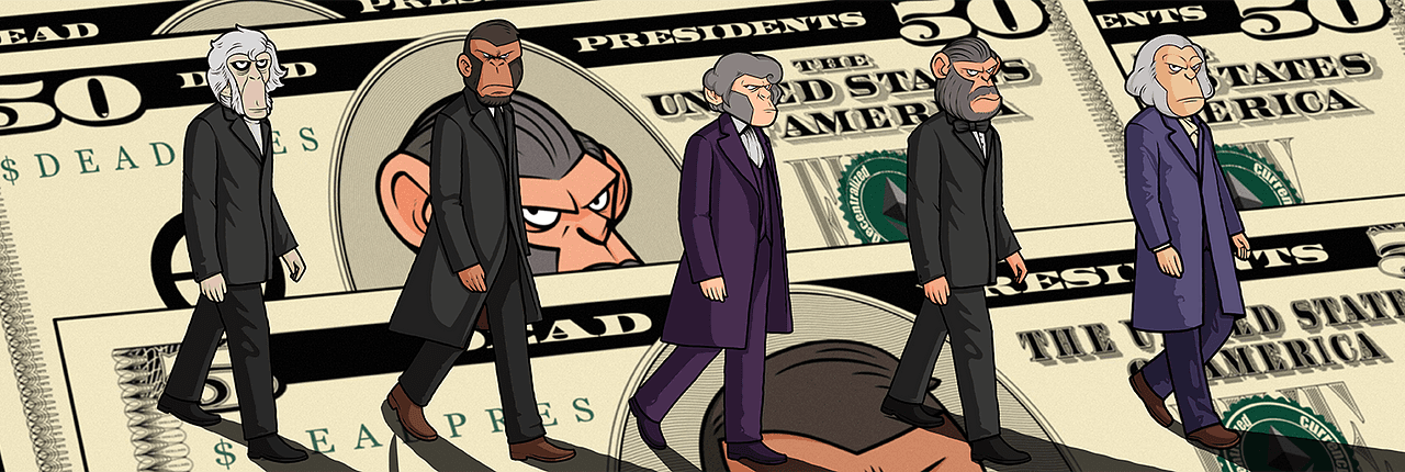 The Dead Presidents Banner