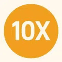 10X