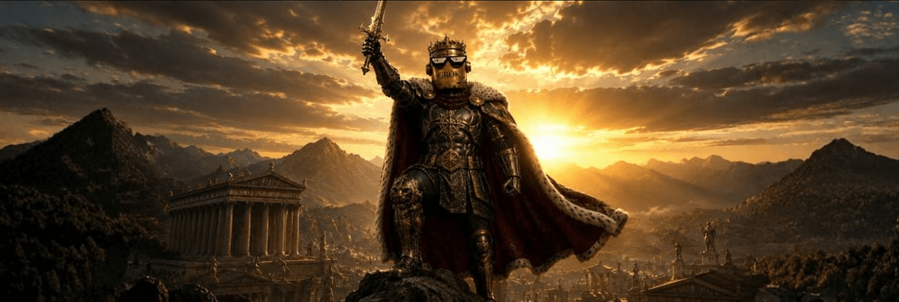 Grokius Maximus Banner