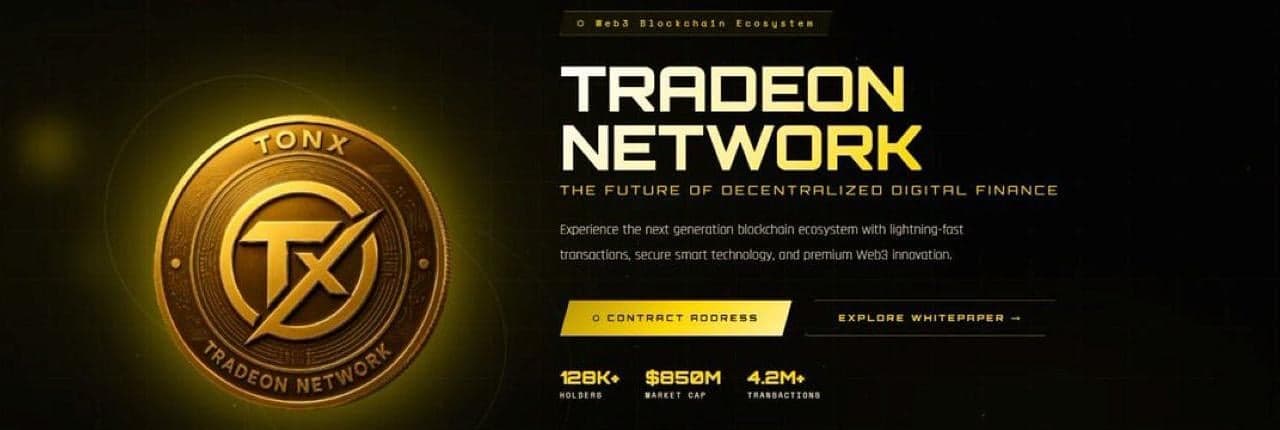 Tradeon Network Banner