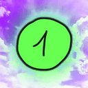 one