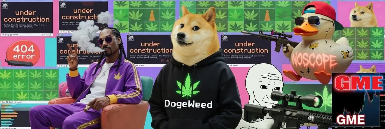 DogeWeedWojakNoScopeDuckSnoop Banner