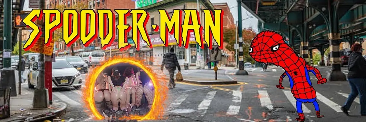 Spooderman Banner