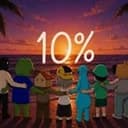 10%
