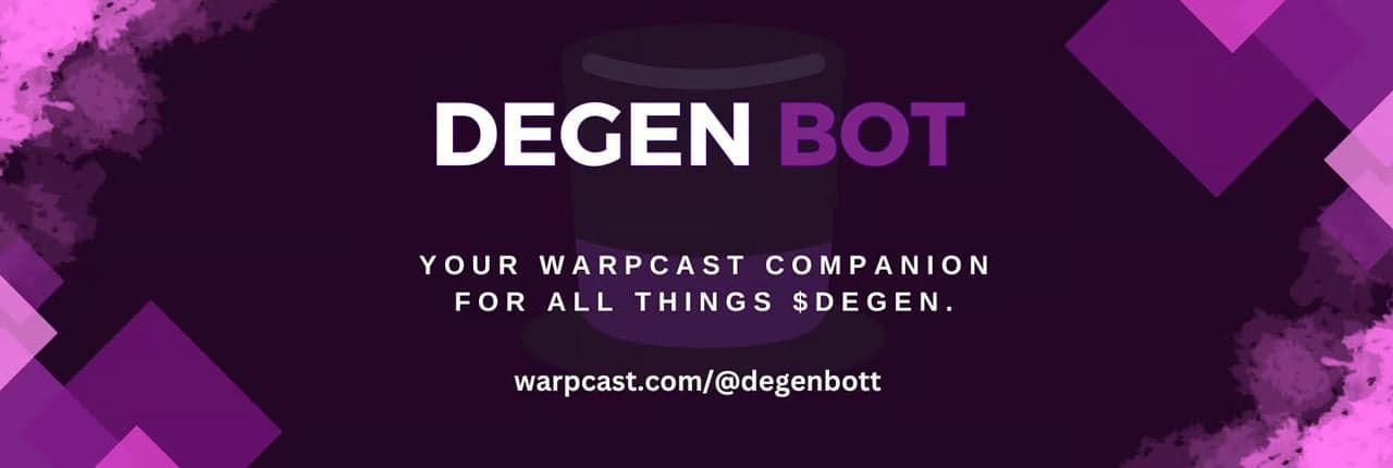 DEGEN Bot Banner