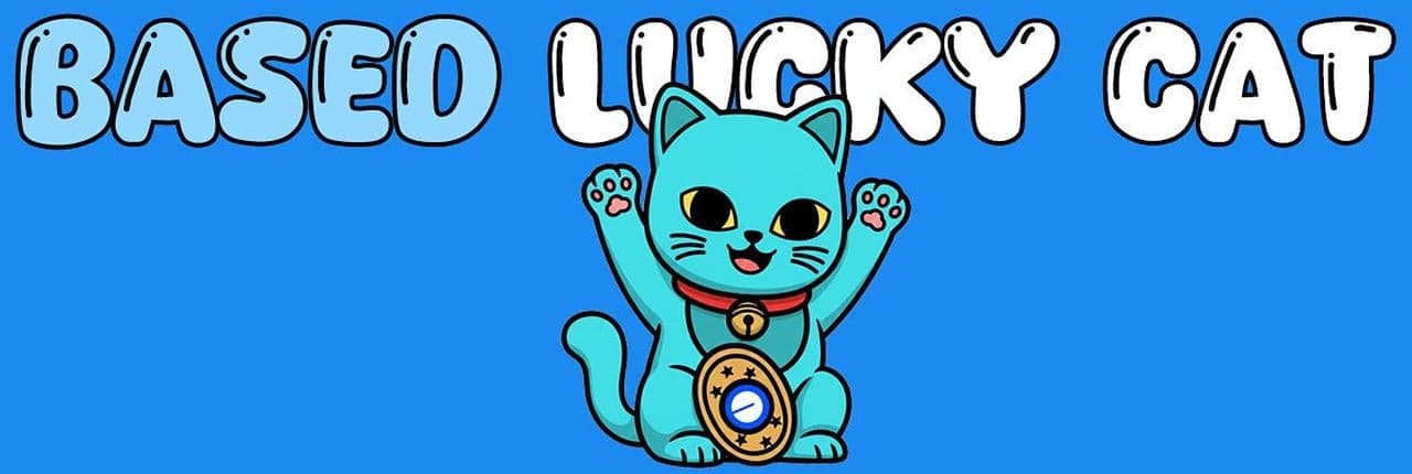 Based Lucky Cat Banner