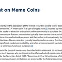 MEMECOINS