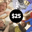 $25